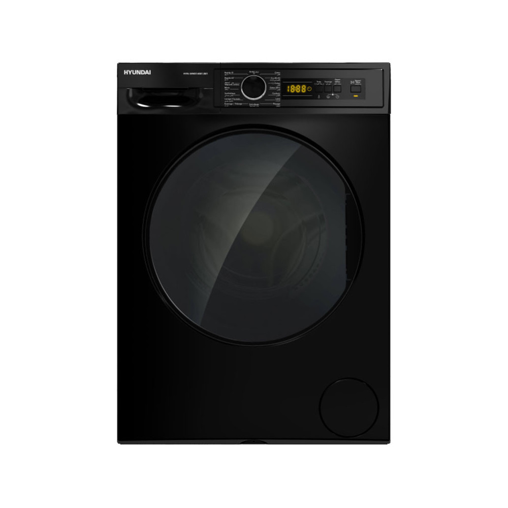LAVE LINGE HYUNDAI 8KG INVERTER 1400 TR / Noir