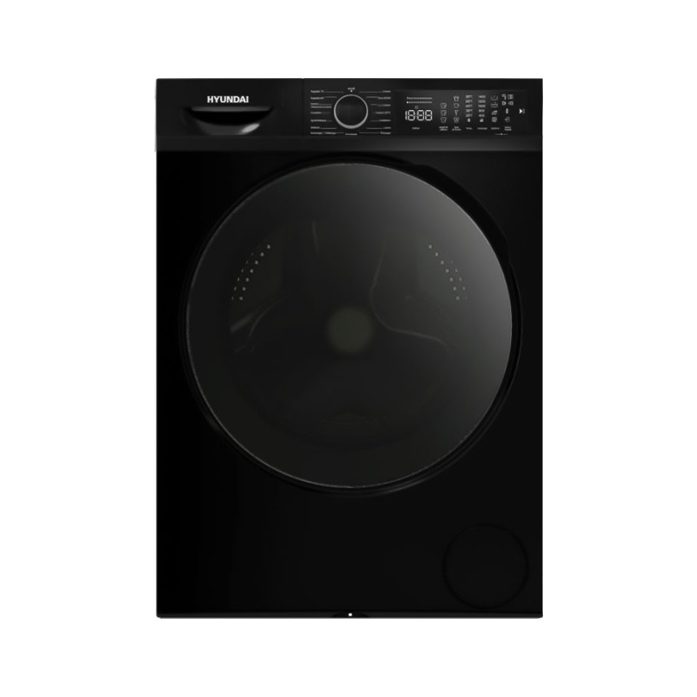 Machine à Laver Hyundai 10Kg INVERTER 1400 TR / Noir