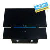 HOTTE Aspirante CANDY 60cm VERRE Noir / CDG6CBHT + 40DT Bon de Réduction