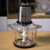 HACHOIR FLORENCE 3 Litres / 700W / EN VERRE / INOX