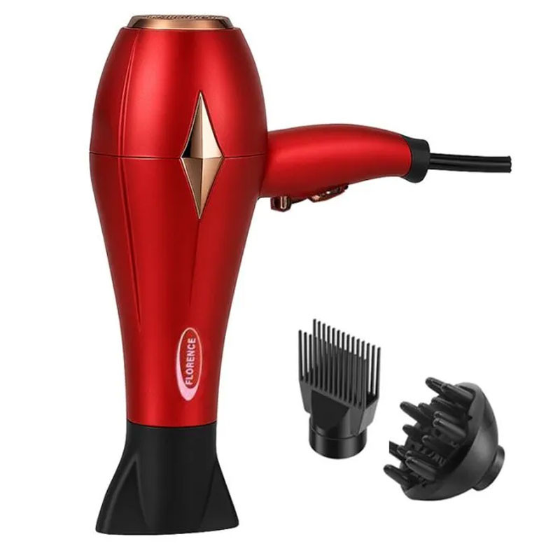 Sèche Cheveux Pro FLORENCE 2200W / Rouge