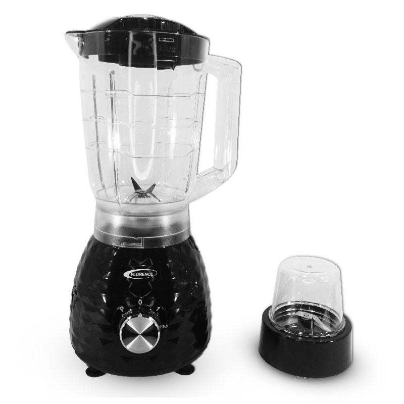 Blender FLORENCE 1.5 Litres / 1000W / Noir Avec Moulin