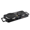 PLAQUE ELECTRIQUE TECHWOOD 2 FEUX / 2500W / NOIR