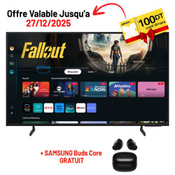 TV SAMSUNG 55" QLED ULTRA HD 4k SMART TV / 55Q7F + SAMSUNG Buds Core GRATUIT