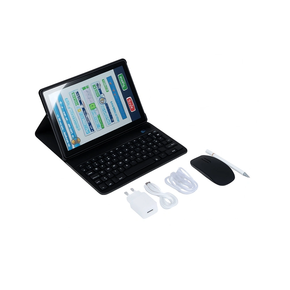 Tablette OZCT S25 Ultra 10.1" 4K 5G 16 Go / 512 Go / Avec Clavier + Souris + Étui-Pen / Gold