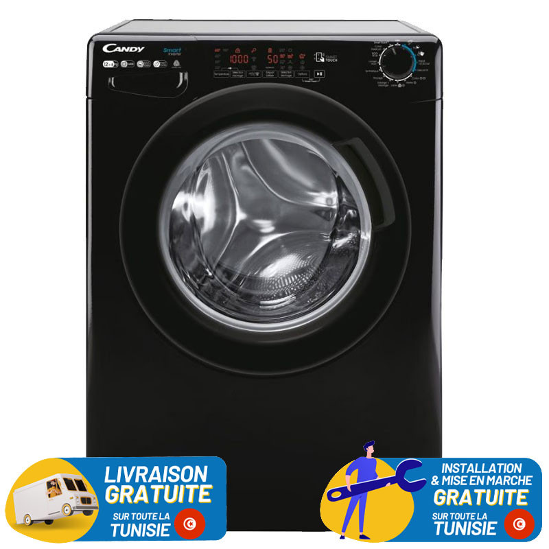 copy of Lave Linge Frontal IVERTER CANDY 12Kg / Noir