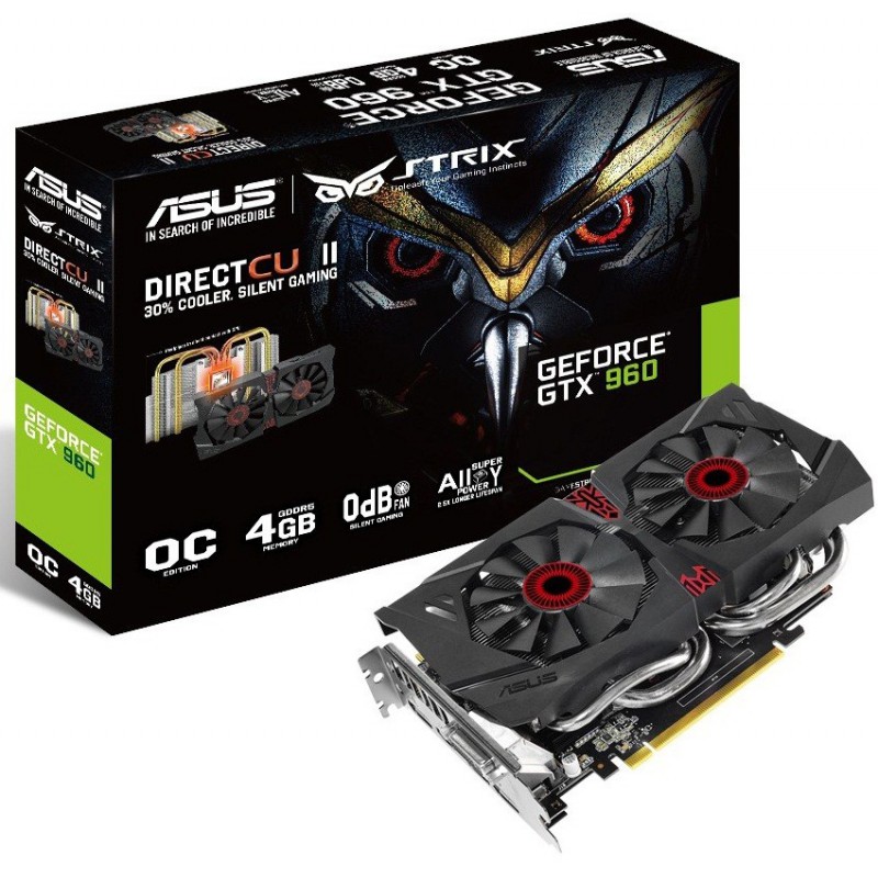 Carte graphique ASUS STRIX GTX970-DC2-4GD5 / 4 Go