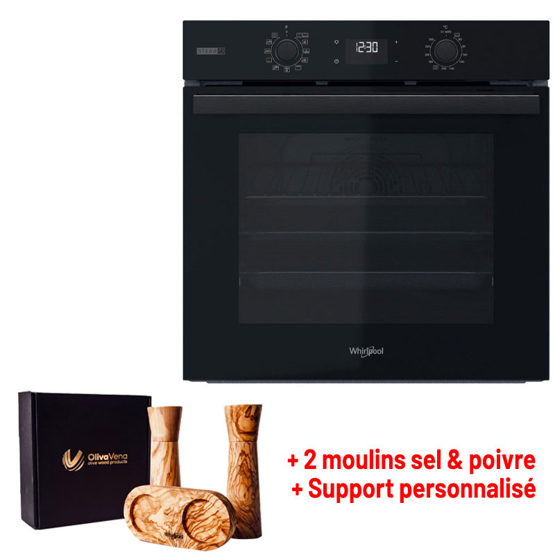 Four Électrique Encastrable WHIRLPOOL / 71L / Noir / OMSR58CU1SB