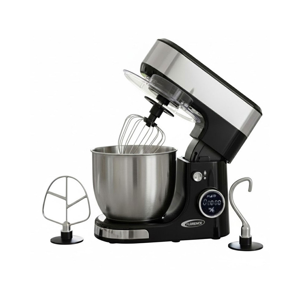 Robot Pétrin FLORENCE 5 Litres / 1300W / Noir / SM-6461AE