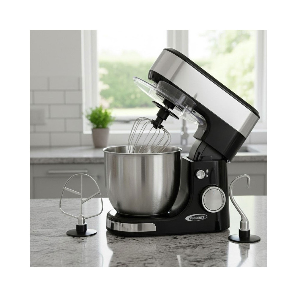 Robot Pétrin FLORENCE 5 Litres / 1300W / Noir / SM-6461AE