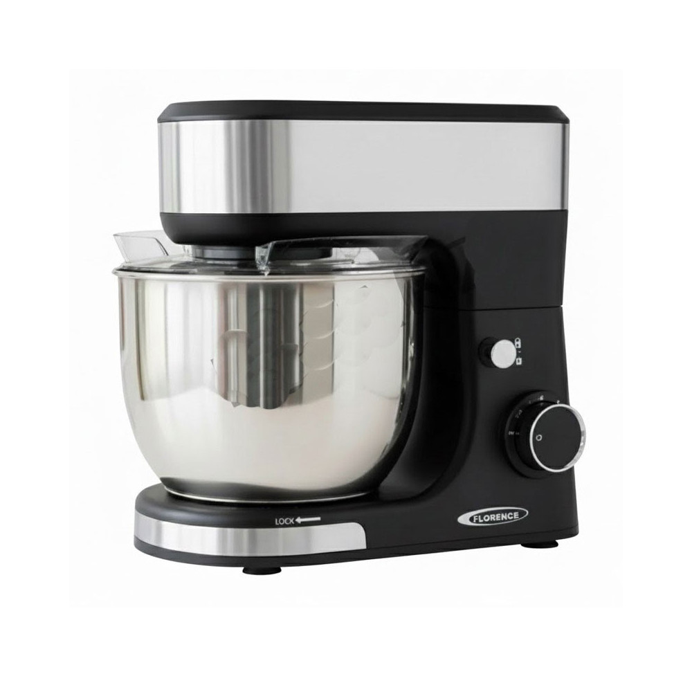 Robot Pétrin FLORENCE 5 Litres / 1300W / Noir / SM-6461AE