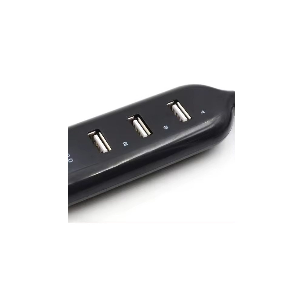 HUB USB 4 PORT MULTIPLE / Noir