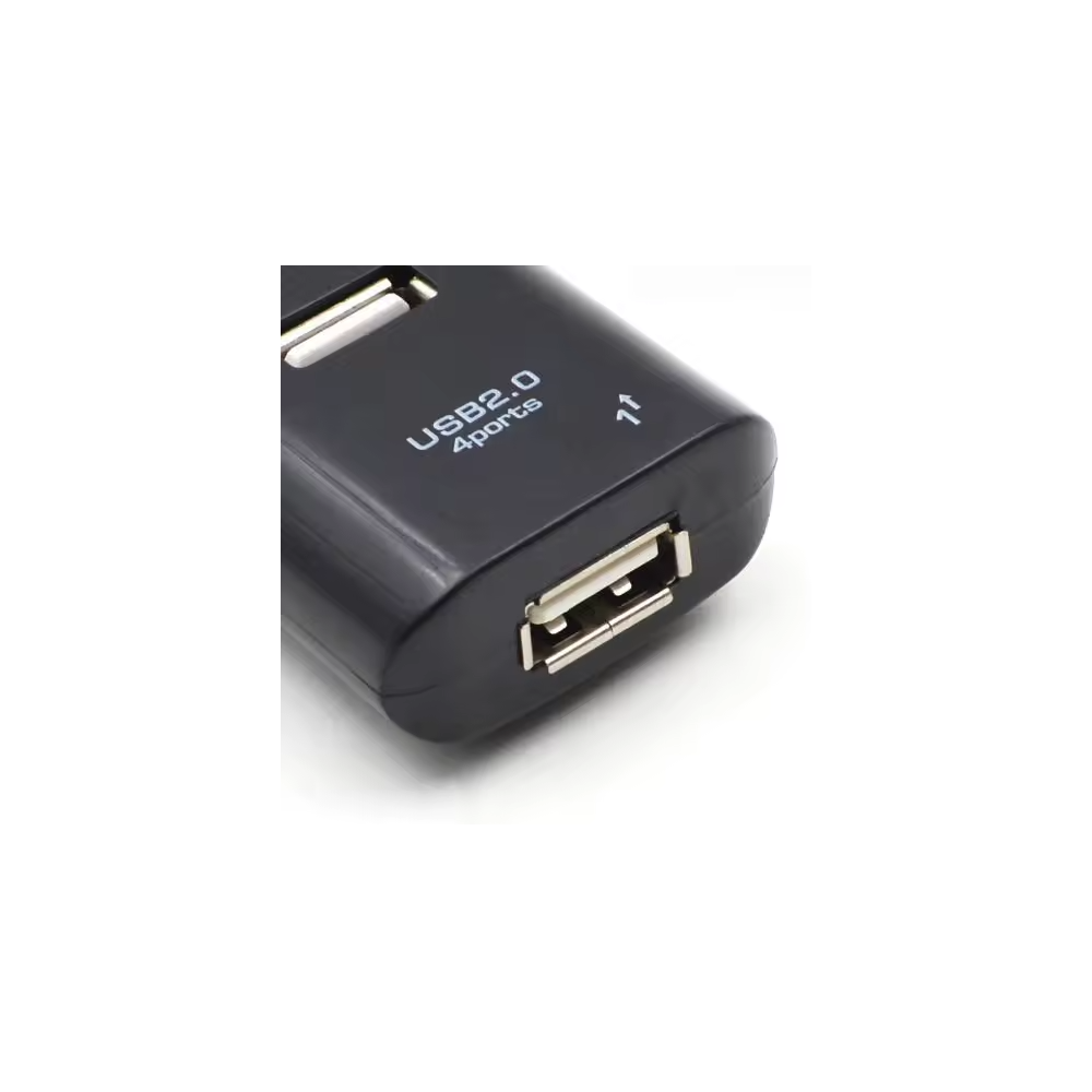 HUB USB 4 PORT MULTIPLE / Noir