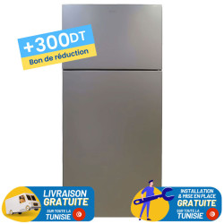 Réfrigérateur SABA No Frost Double Portes 543 Litres / Silver + 300DT Bon de réduction