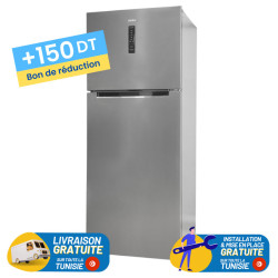 Réfrigérateur SABA No Frost Double Portes 459L / SILVER avec Afficheur + 150DT Bon de réduction