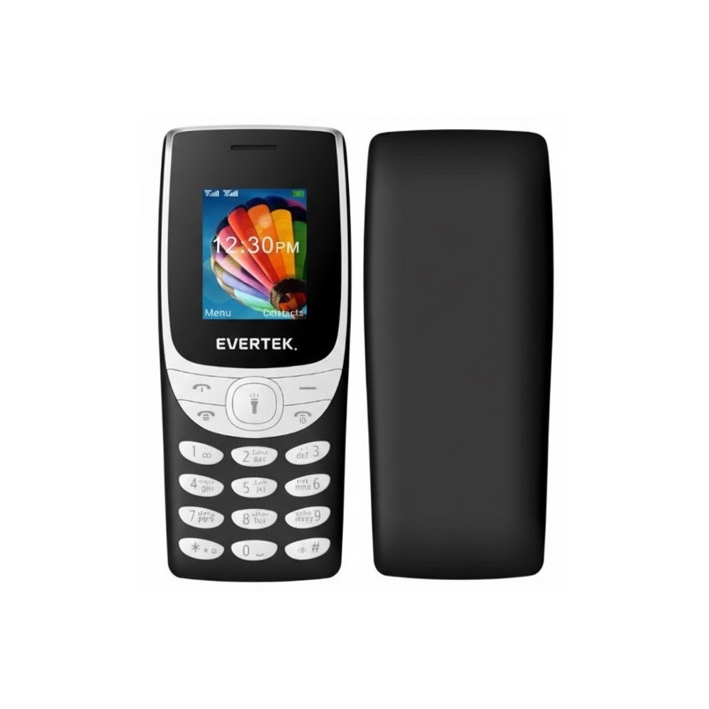 Téléphone Portable EVERTEK E3218 / Noir