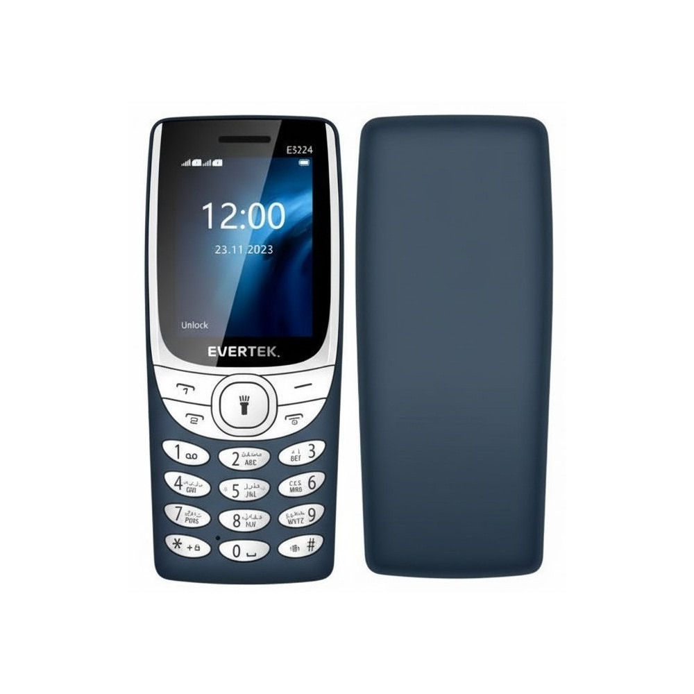 Téléphone Portable EVERTEK E3218 / Dark Blue