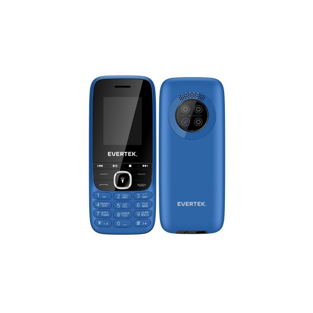 Téléphone Portable EVERTEK EX18 / Bleu