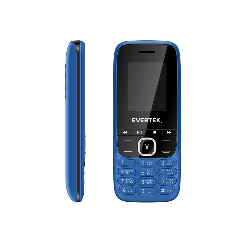 Téléphone Portable EVERTEK EX18 / Bleu