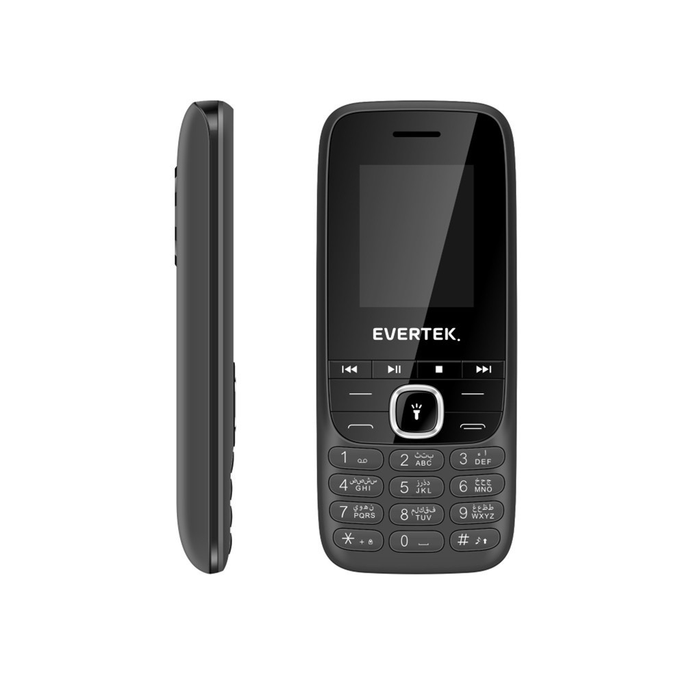 Téléphone Portable EVERTEK EX18 / Noir