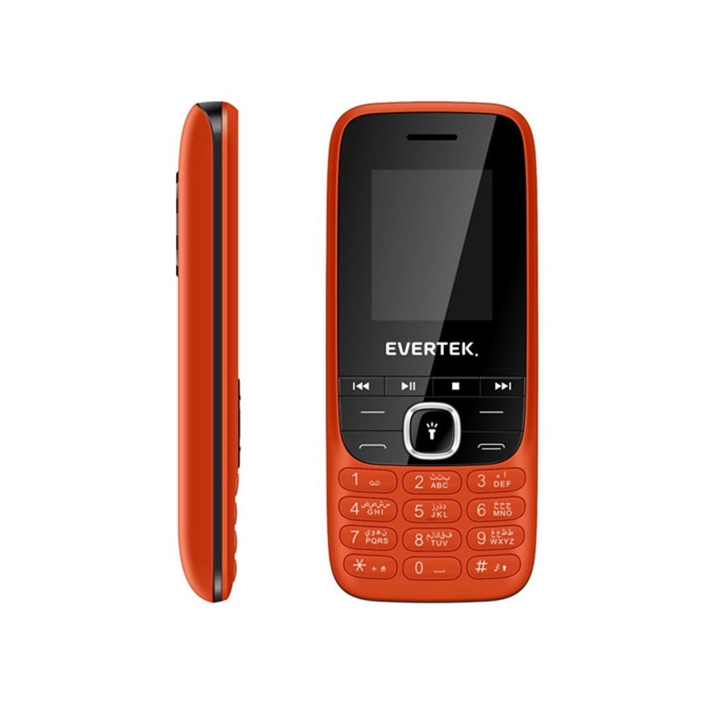 Téléphone Portable EVERTEK EX18 / Orange
