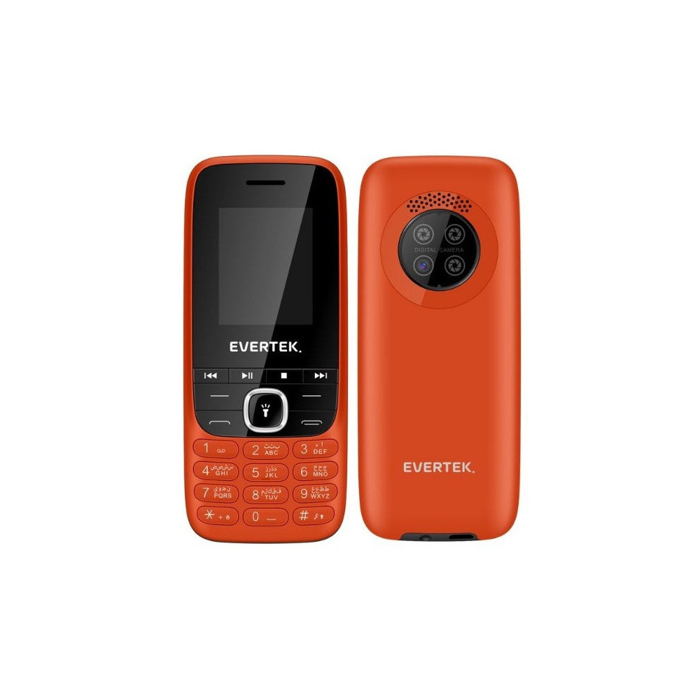 Téléphone Portable EVERTEK EX18 / Orange