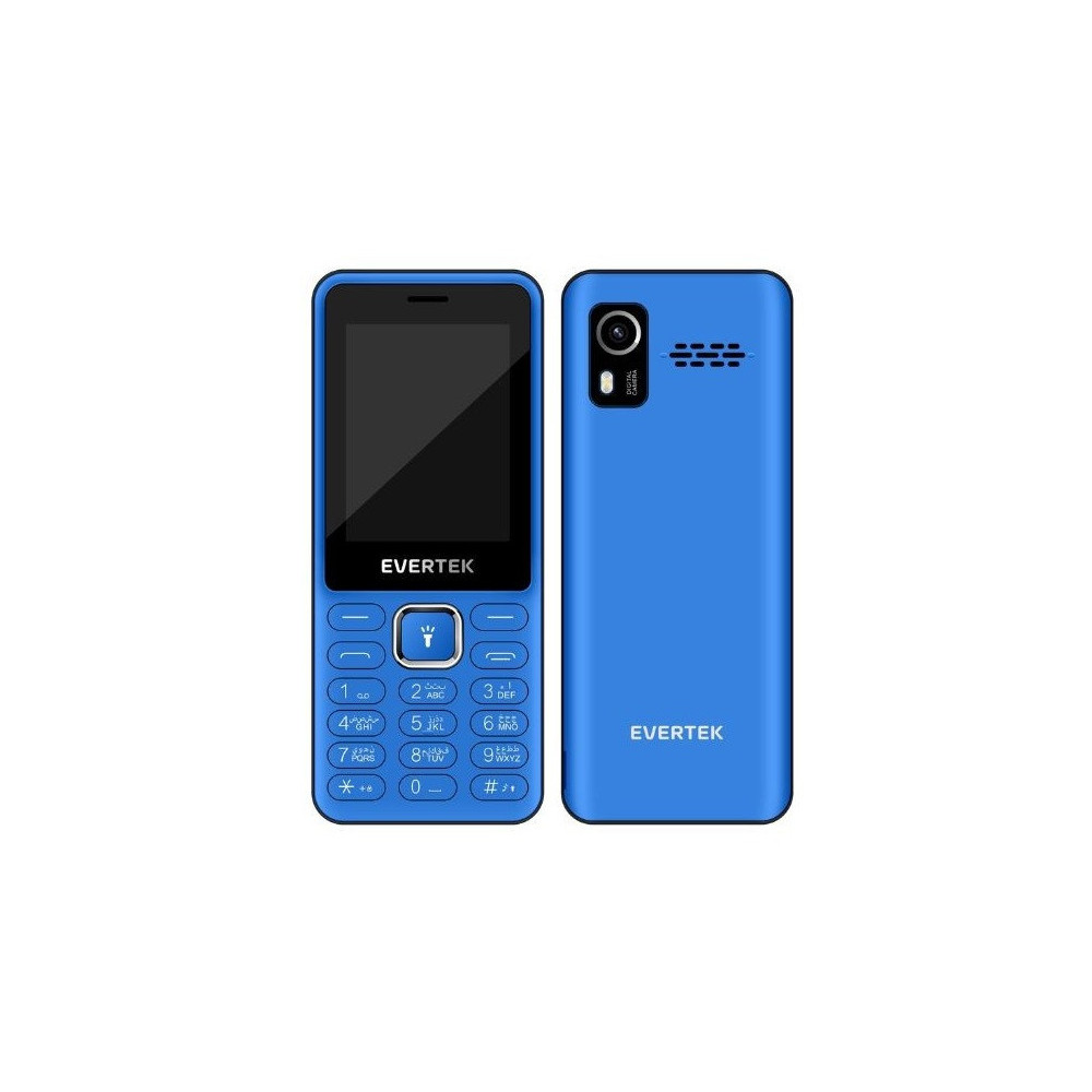 Téléphone Portable EVERTEK EX24 / Bleu