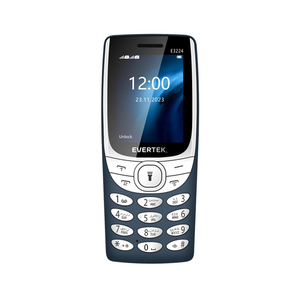 Téléphone Portable EVERTEK E3224 / Dark Blue