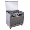 Cuisinière ARISTON 5 Feux à Gaz / 90cm / INOX