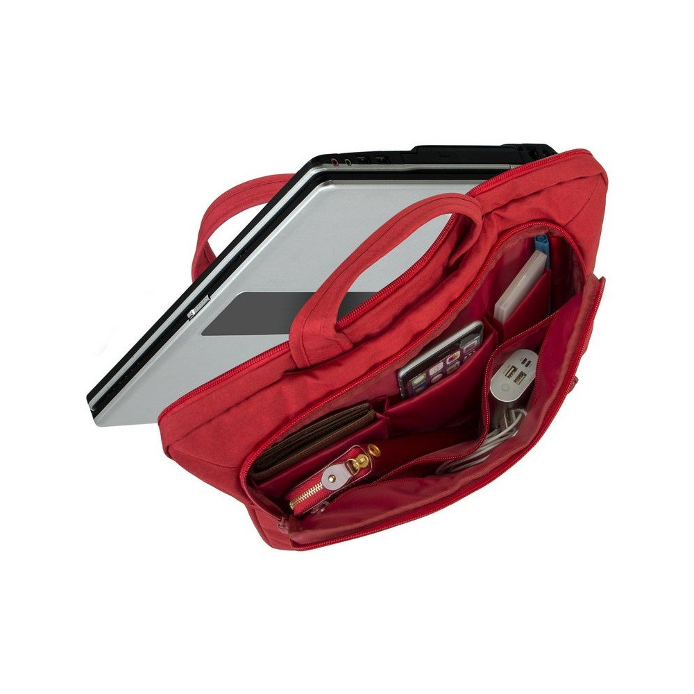 Sacoche pour PC Portable Rivacase 15.6" / Rouge