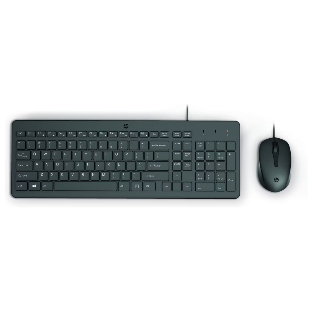 Ensemble Clavier et Souris USB HP 150 / (QWERTY)