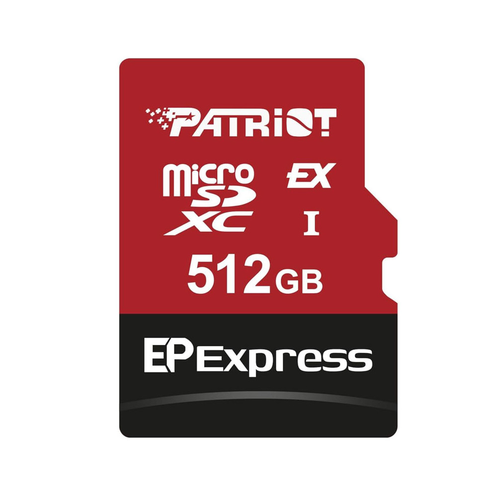 CARTE MEMOIRE PATRIOT 512GB  Micro SD SDXC Express (w/o Adaptor)
