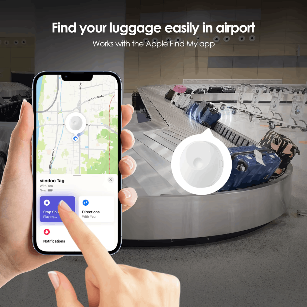 QIOP LOCATOR PRO Works with Apple Find My