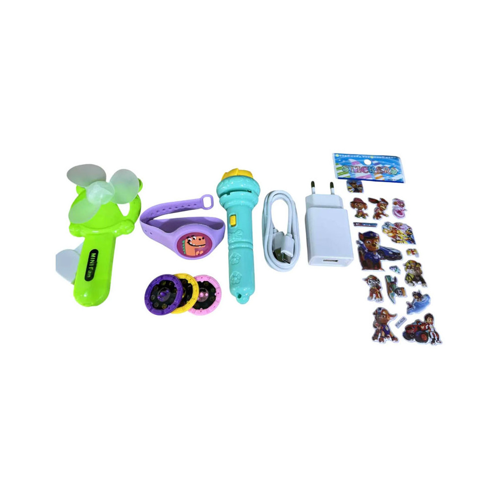 TABLETTE KIDS G-VILL G66 7" / 5G / WIFI / 6 Go / 128 Go Avec Étui + Film + Free Gifts / ROSE RED