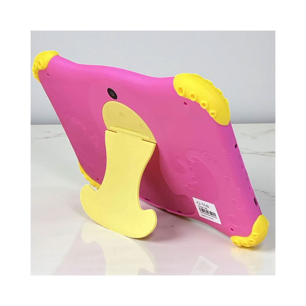 TABLETTE KIDS G-VILL G66 7" / 5G / WIFI / 6 Go / 128 Go Avec Étui + Film + Free Gifts / Rose
