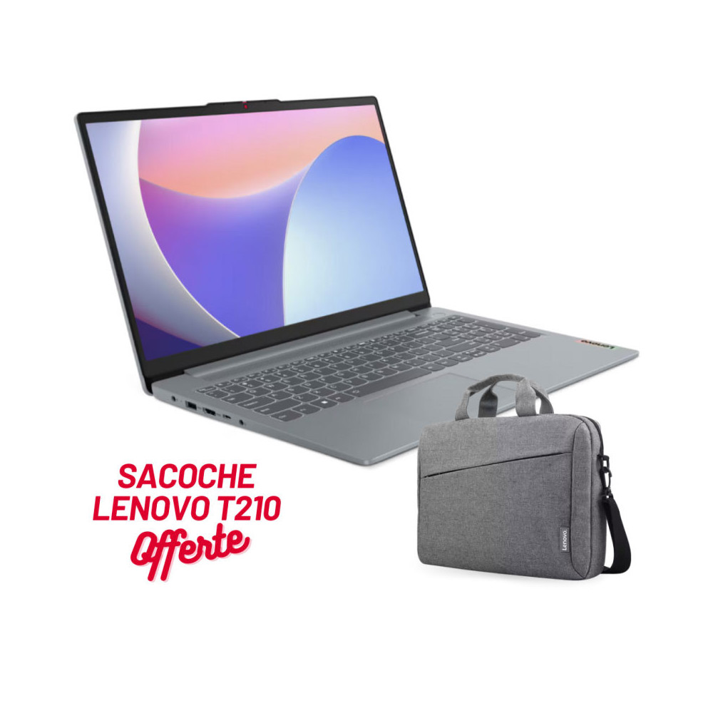 Pc Portable Lenovo IdeaPad Slim 3 15IRU8 / i3-1315U / 8 Go / 512 Go SSD / Gris