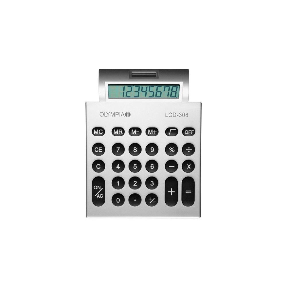 Calculatrice de bureau 8 chiffres Olympia LCD 308
