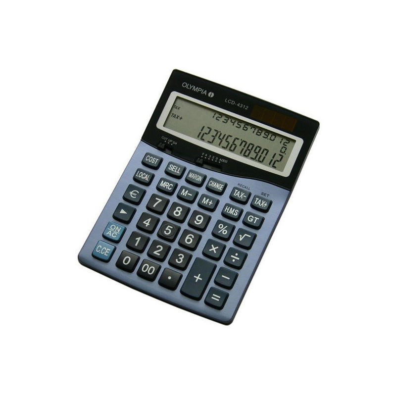 Calculatrice de bureau 12 chiffres Olympia LCD 4312