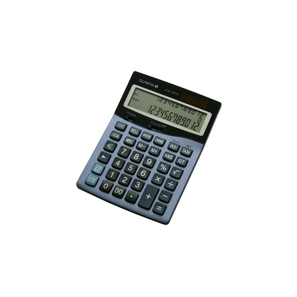 Calculatrice de bureau 12 chiffres Olympia LCD 4312