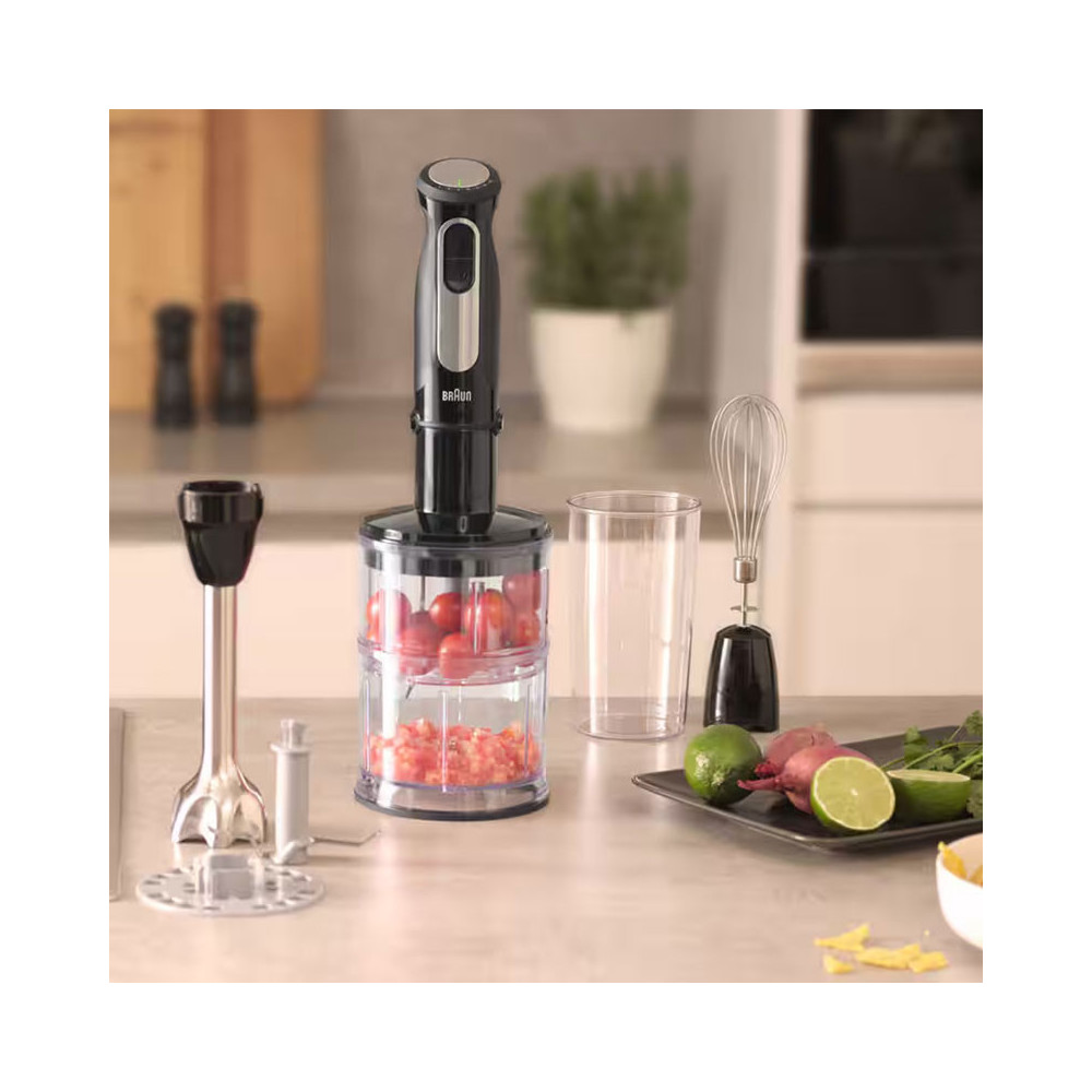 MIXEUR PLONGEANT BRAUN 6EN1 / 1000W / Noir