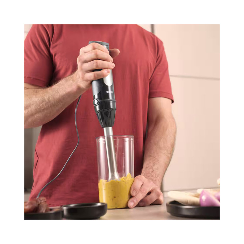 MIXEUR PLONGEANT BRAUN 6EN1 / 1000W / Noir
