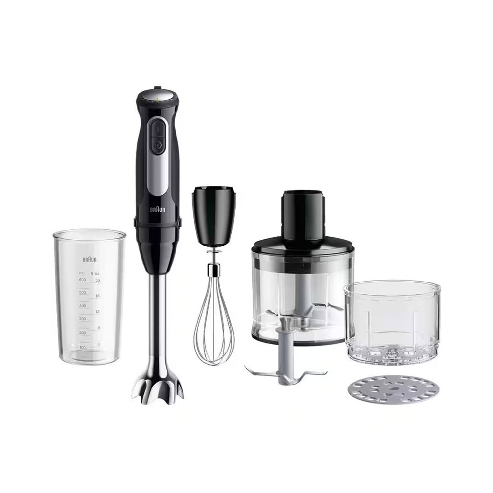 MIXEUR PLONGEANT BRAUN 6EN1 / 1000W / Noir
