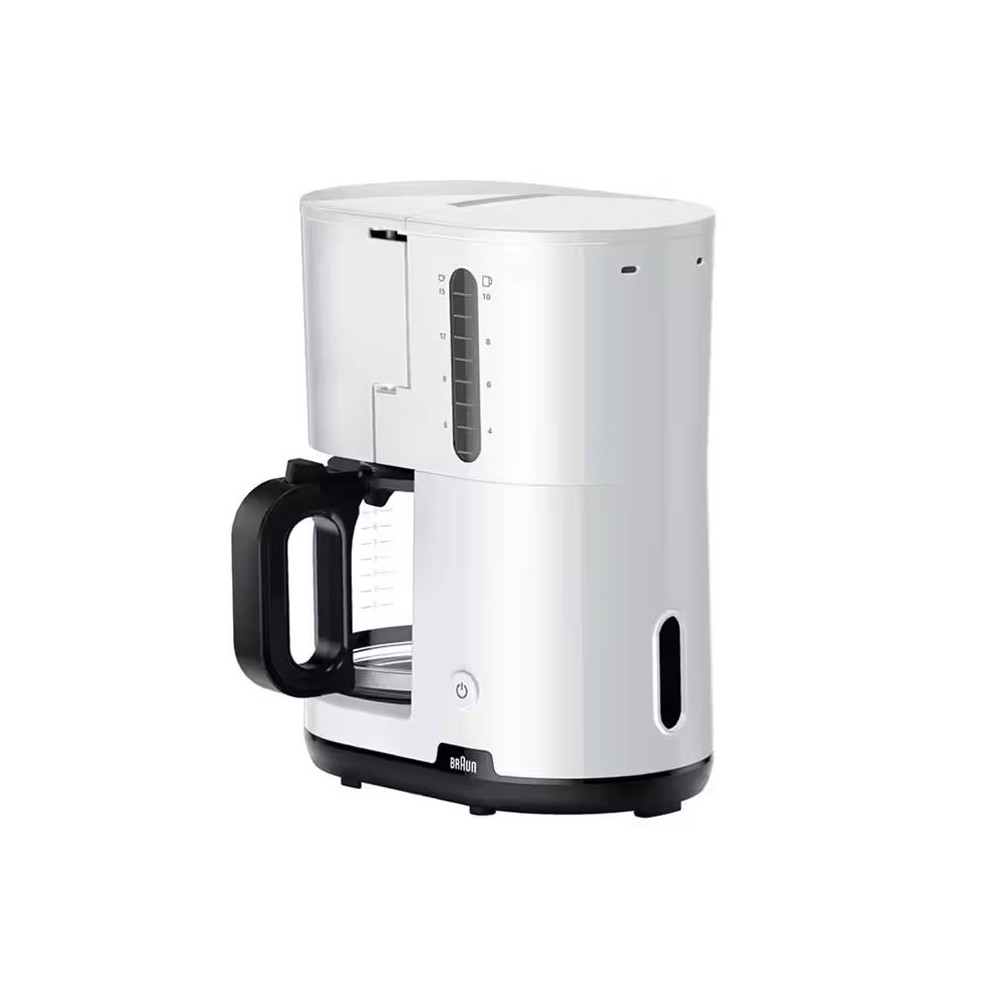 Machine à Café Filtre BRAUN 10 tasses / 1000W / Blanc