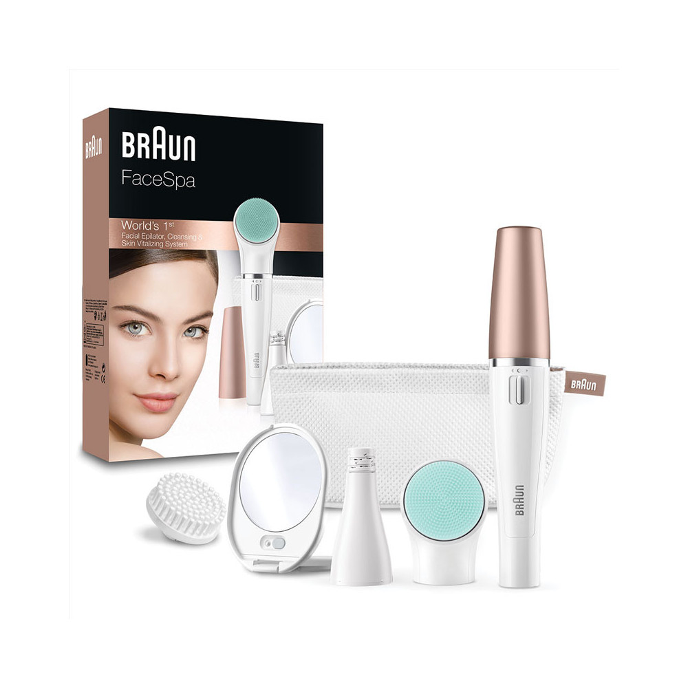 Épilateur BRAUN Silk-Epil 5 pour visage et corps / Blanc