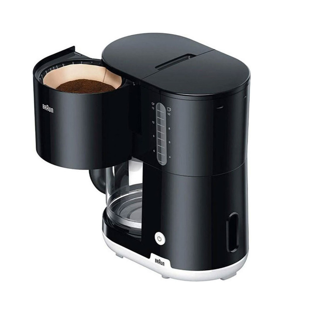 Machine à Café Filtre BRAUN 10 tasses / 1000W / Noir