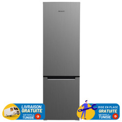 Réfrigérateur Brandt No Frost Combiné 380 Litres / INOX