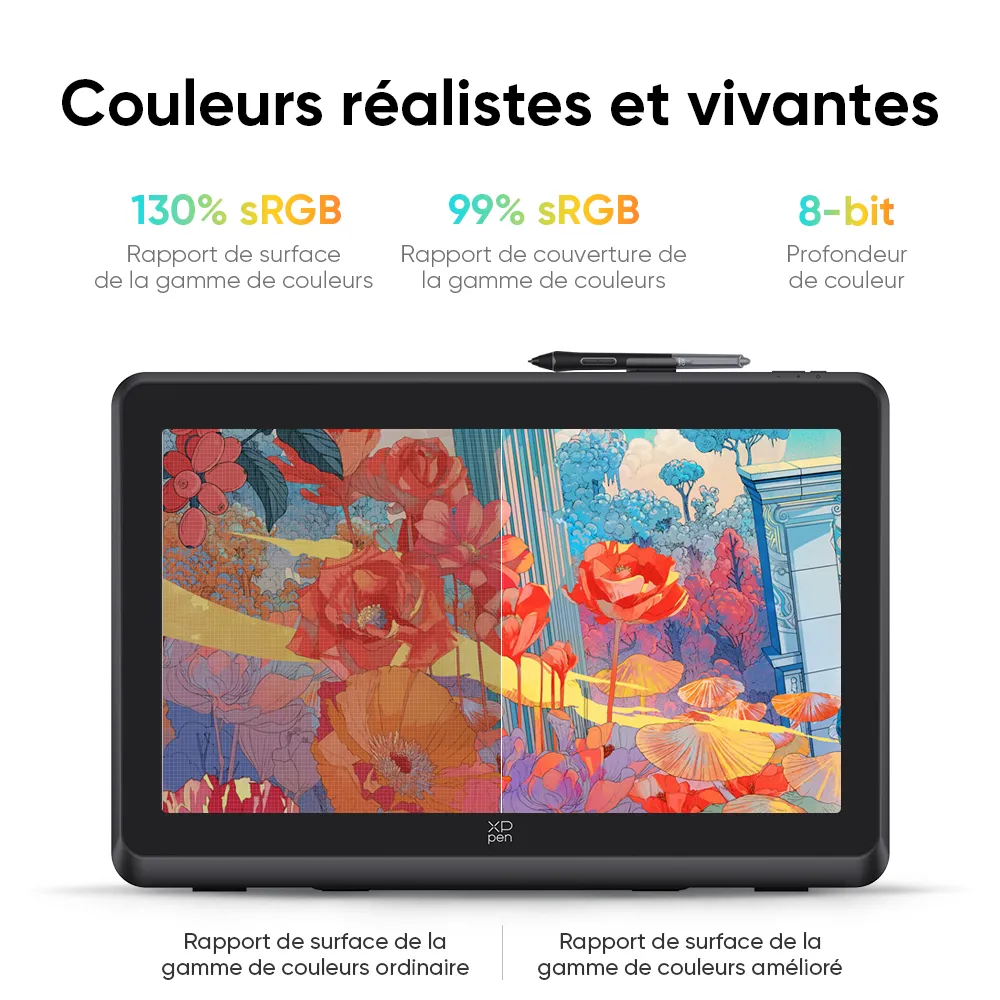 Tablette Graphique 21.5'' XP-Pen Artist 22 Plus / Noir