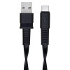 Câble USB Vers USB Type C RivaCase PS6002 WT21 / Noir