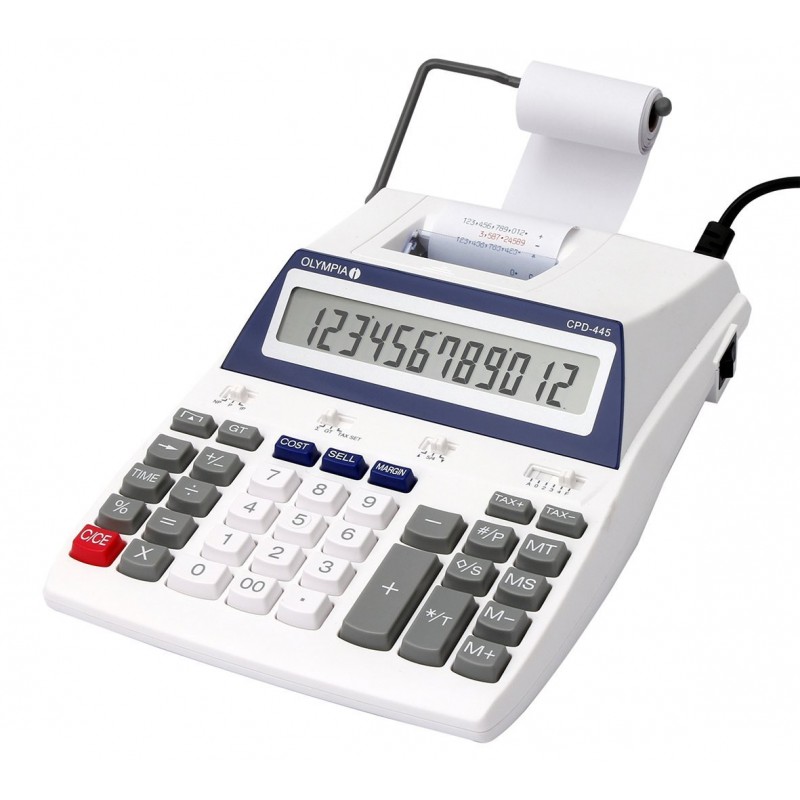 Machine à calculer avec ruban Olympia CPD 445