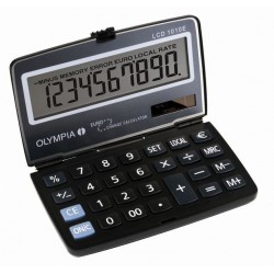 Calculatrice de poche 10 chiffres Olympia LCD 1010E